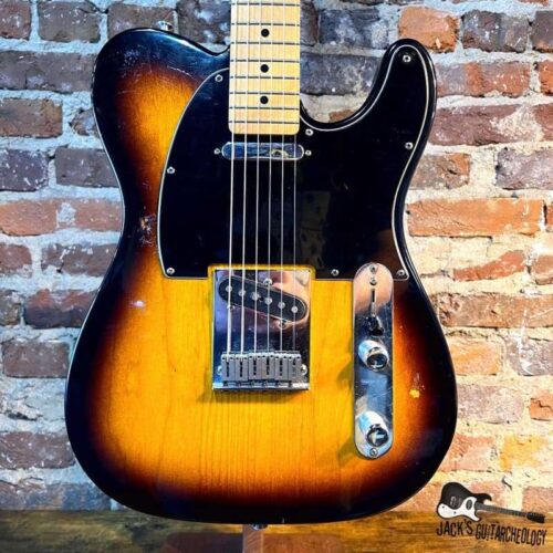 2010s Warmoth Telecaster Partscaster Sunburst -        Telecaster