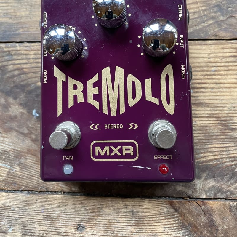 used 2010s MXR M159 Stereo Tremolo Red - Effect Pedal