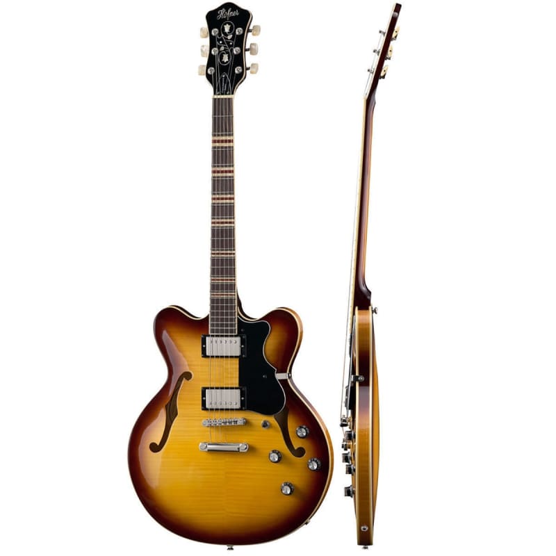 Hofner HCT Verythin Electric Guitar - Sunburst - £549 new Guitar