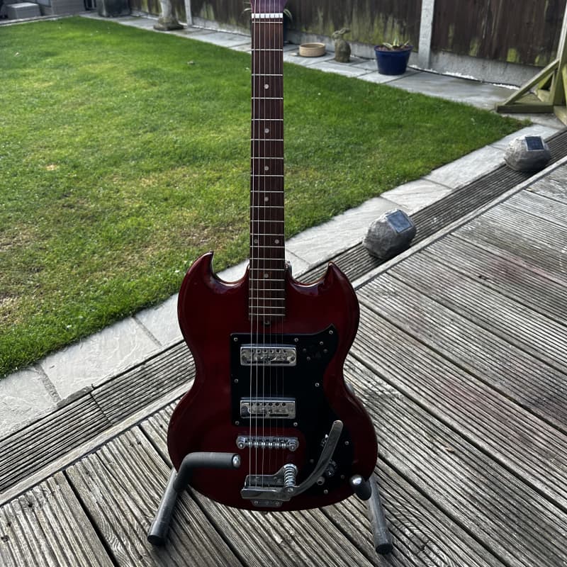 1960s Teisco Sg Cherry - £240 used Guitar