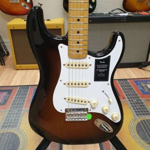 2019 - Present Fender Vintera '50s Stratocaster Modified with ... -        Stratocaster