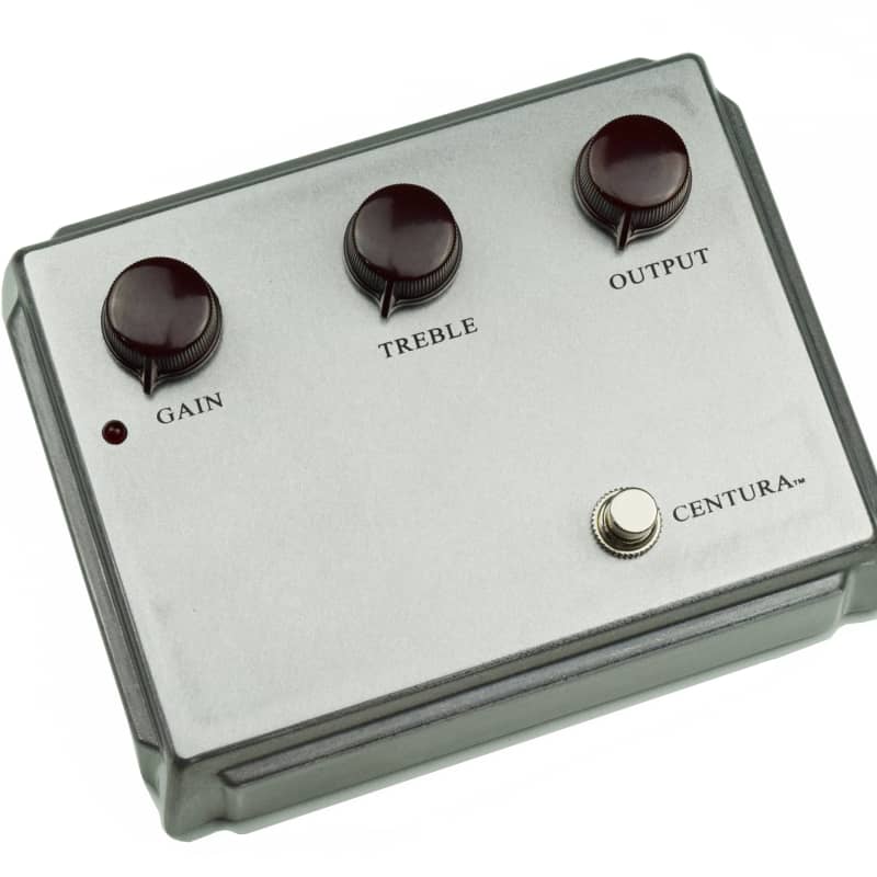 new 2010s Ceriatone Centura Professional Overdrive Matte / Raw Metal - Effect Pedal