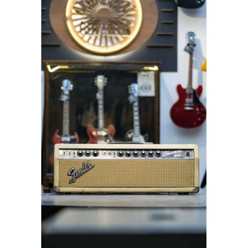 1964 Fender Showman AB763 2-Channel 85-Watt Guitar Amp Head bl... -        Amp Head