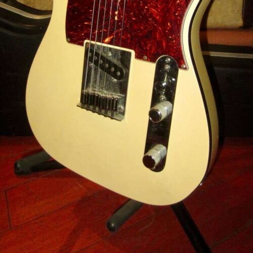 2007 Fender Telecaster Deluxe Ash Olympic Pearl White -        Telecaster