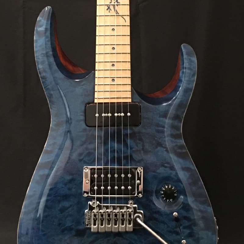 2020 Custom Quilted Beast (Black Friday Sale) Blue - £1050 used Guitar