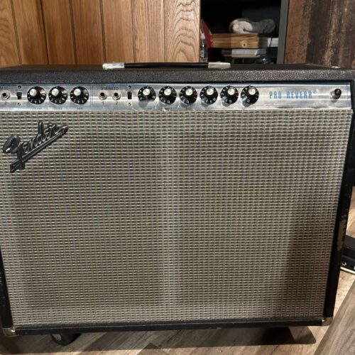 used 1970 - 1976 Fender Pro Reverb 2-Channel 40-Watt 2x12" Guitar C... - Effect Pedal