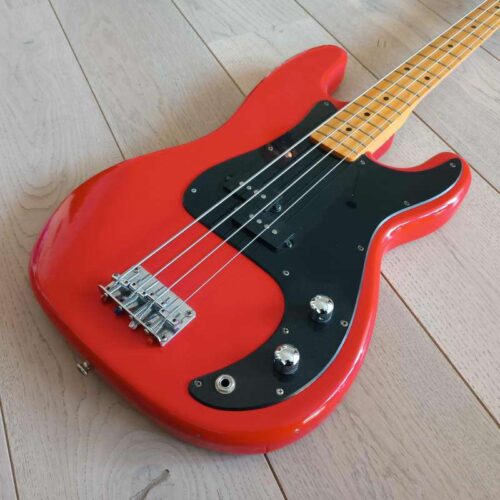 1981 Morris Precision Bass - H.S. Anderson Red -         Precision Bass