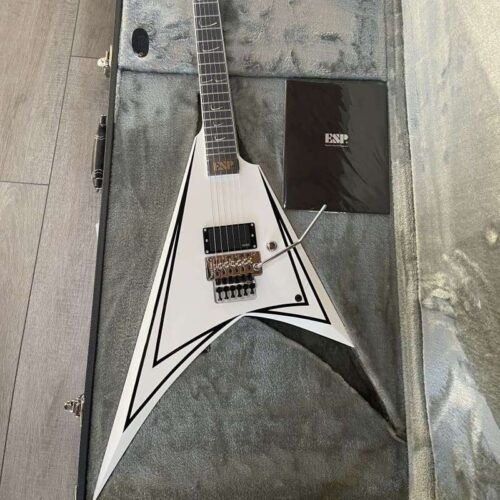 2022 ESP Alexi Laiho Custom Shop Scythe White -       Custom Shop