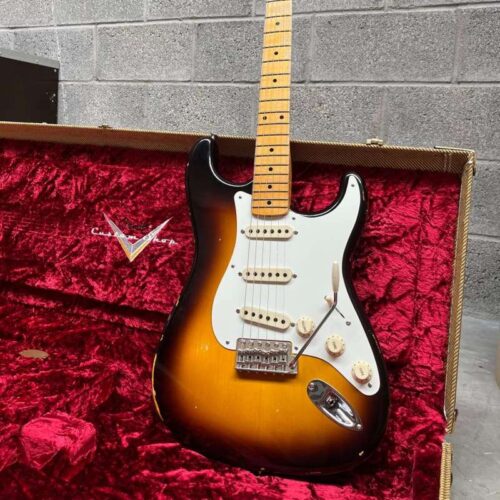 2021 Fender Custom Shop 56 Relic Stratocaster 2-Color Sunburst... -       Custom Shop Stratocaster