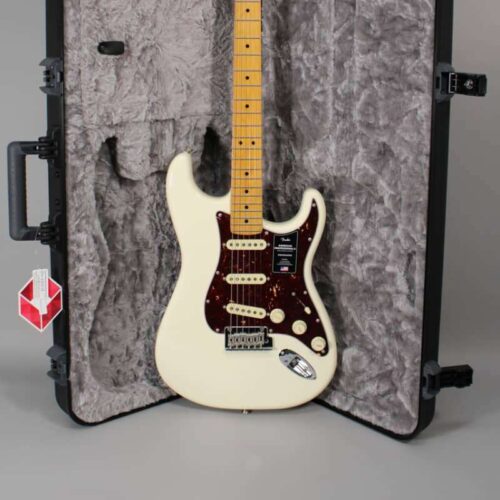 2021 Fender American Professional II Stratocaster Olympic White -        Stratocaster