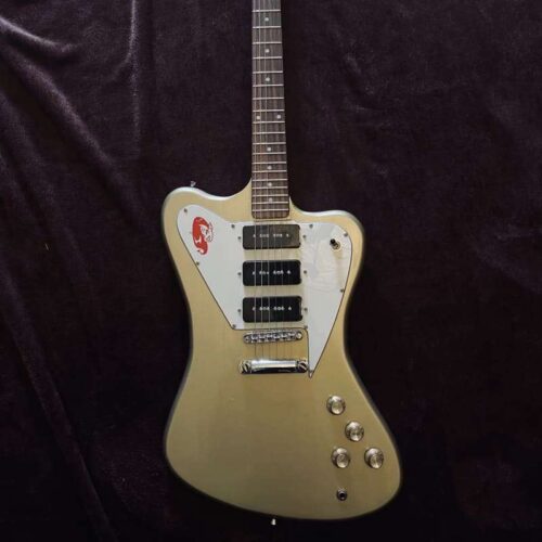 2022 Gallo Guitars Non Reverse Firebird Champagne Gold -         Vintage