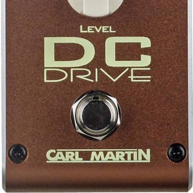 new 2018 Carl Martin DC Drive Overdrive Pedal Brown - Effect Pedal