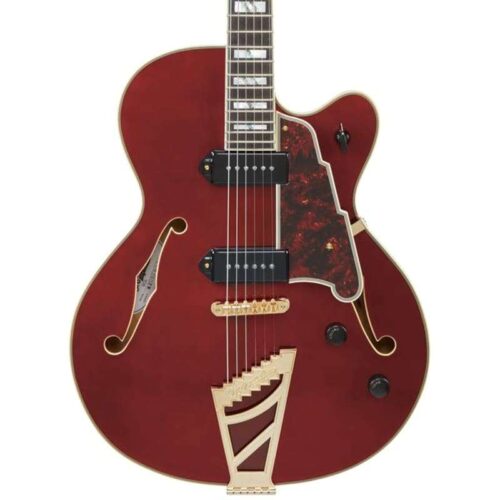 D'Angelico Excel EX-59 Hollow Body Single Cutaway with Stairst... -        Hollow Body