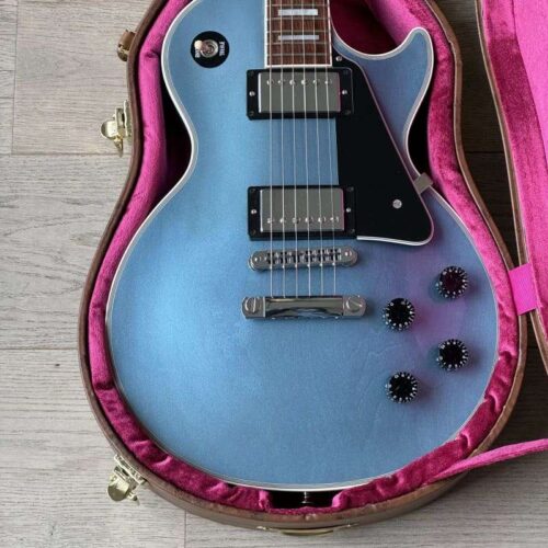 2011 - 2012 Gibson Les Paul Custom Pelham Blue -         Les Paul