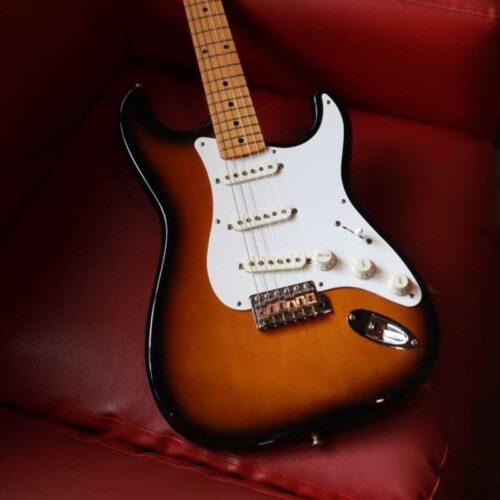 Fender Stratocaster St57 Alder Taxas Pu 1997 (3.3kg) Sunburst -        Stratocaster