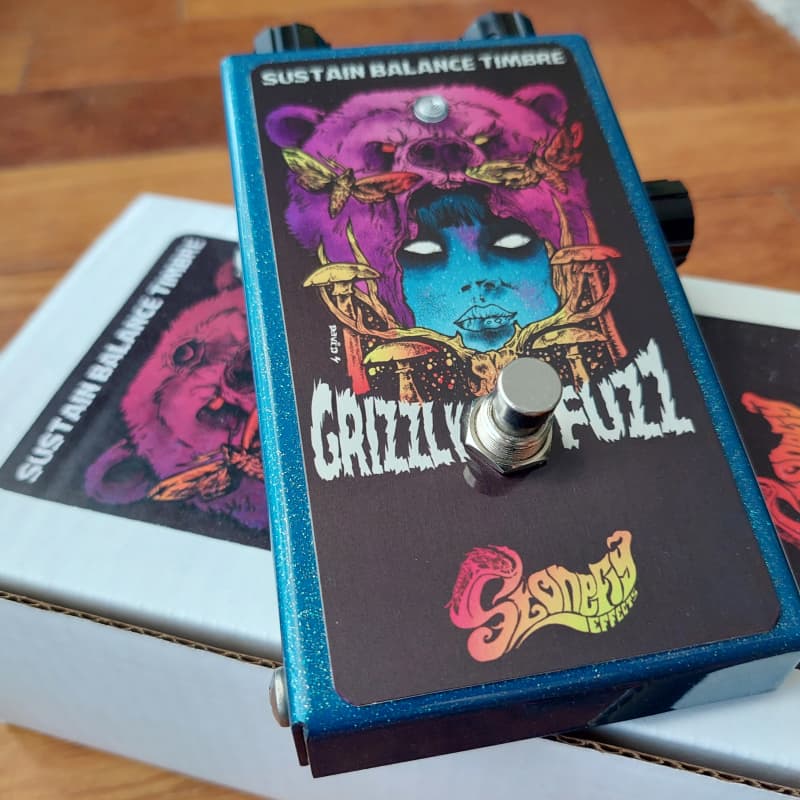 used 2021 StoneFly Effects Grizzly Fuzz blue - Effect Pedal