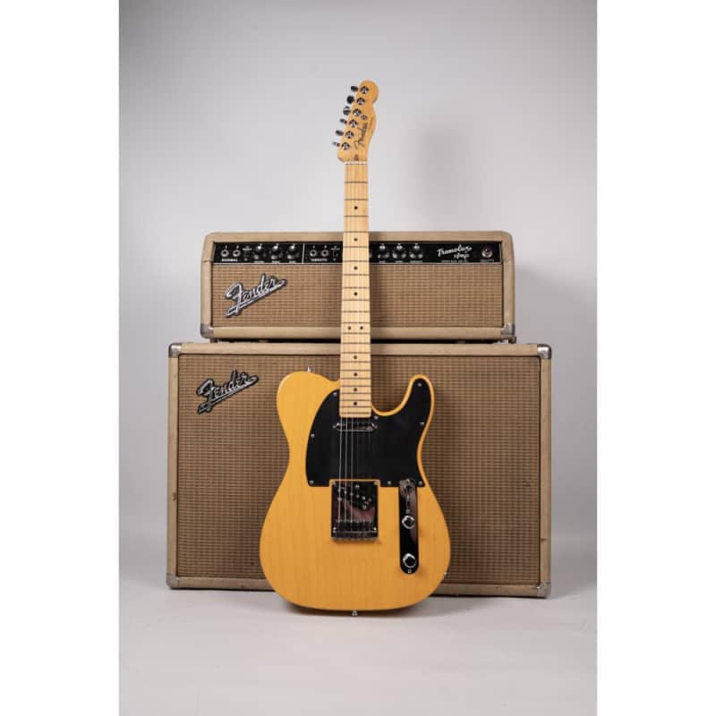 2011 Fender American Deluxe Ash Telecaster in Butterscotch Blonde - £1649 used Guitar