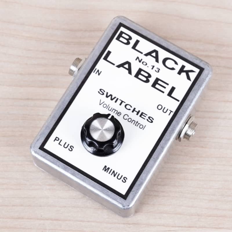 used 1990s Black Label No. 13 Silver - Effect Pedal