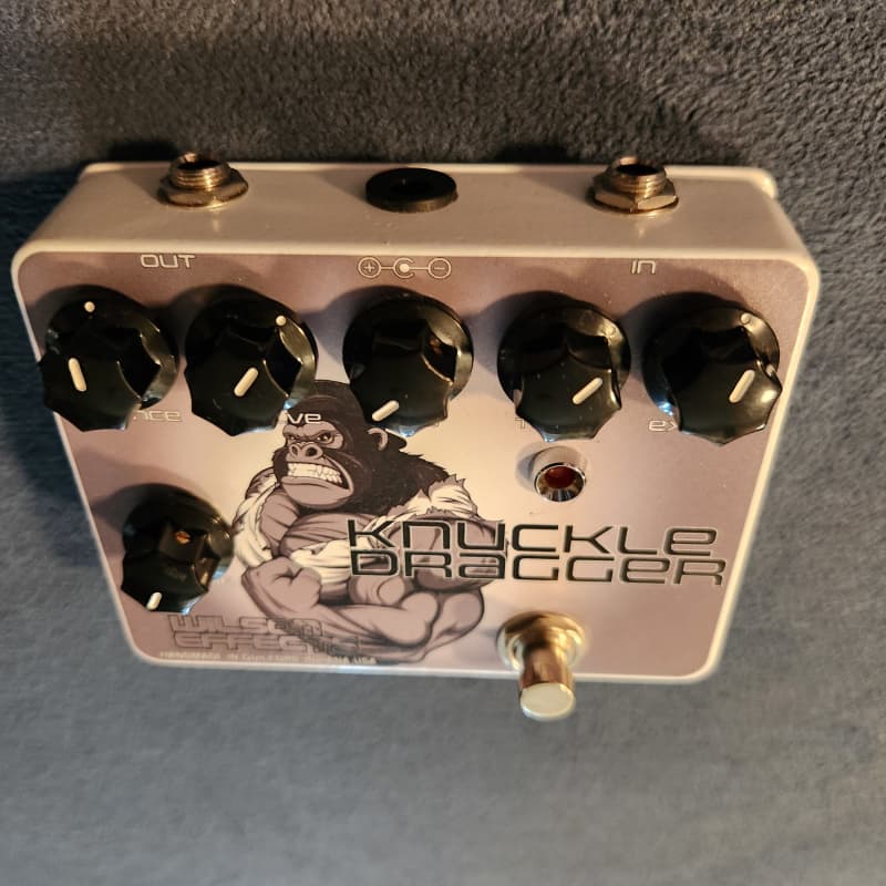 used 2010s Wilson Effects Knuckle Dragger Fuzz Blue - Effect Pedal