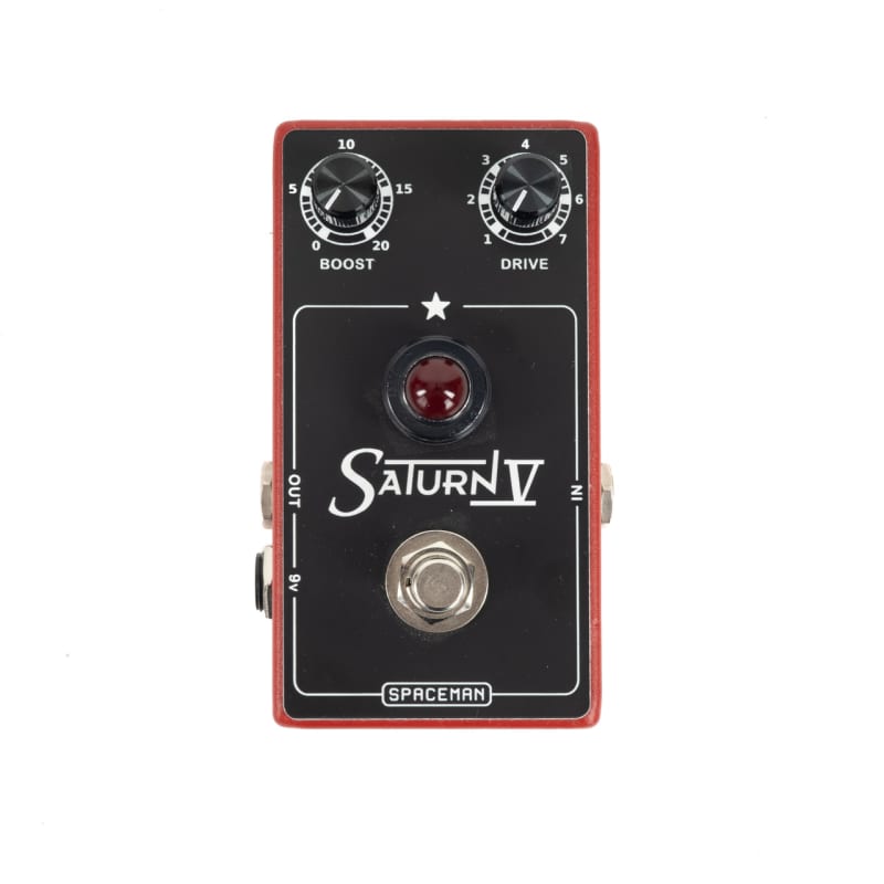 used Spaceman Saturn V Harmonic Booster Red - Effect Pedal