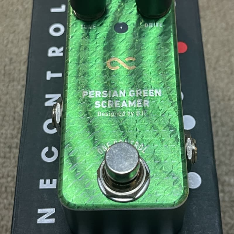 used L One Control Persian Green Screamer Green - Effect Pedal