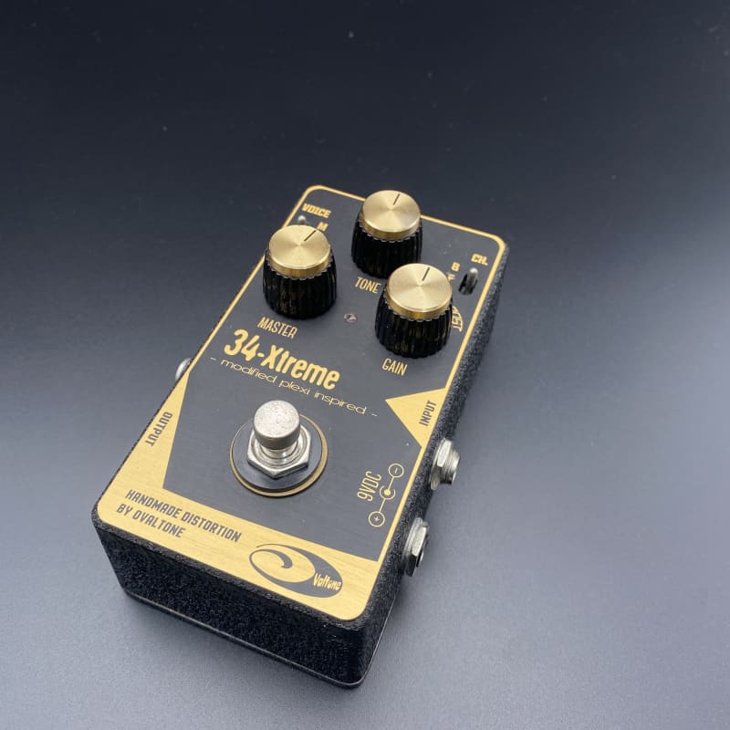 used Ovaltone DM-2 Delay (Black Label) Gold Black - Effect Pedal