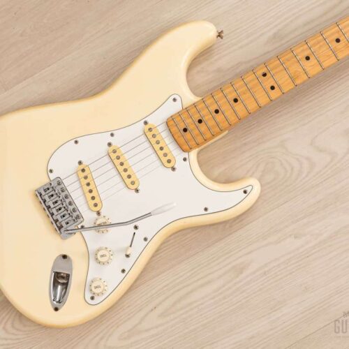 1987 Fender Stratocaster ST72-55 Olympic White -        Stratocaster