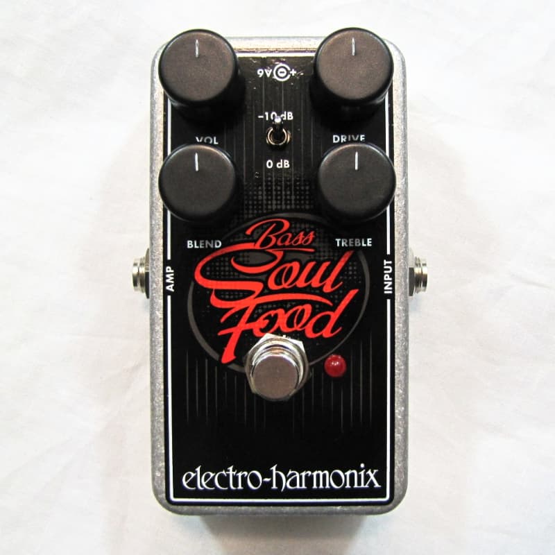 used 2010s Electro-Harmonix Bass Soul Food Black - Effect Pedal