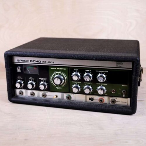 1978 Roland RE-201 Space Echo Tape Delay / Reverb Black -             Delay