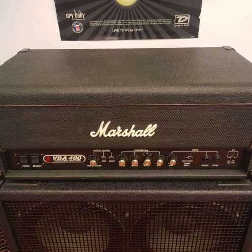 2001 - 2013 Marshall VBA VBA400 400-Watt Tube Bass Guitar Amp ... -       Tube    Bass Guitar