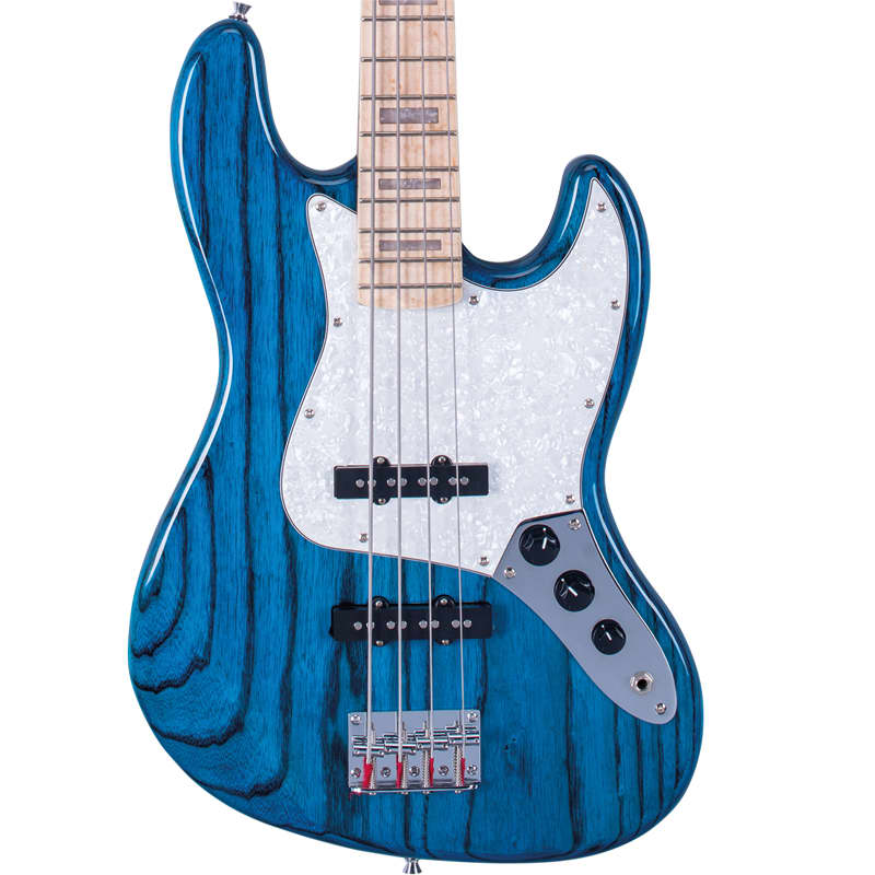 SX Jazz Bass Swamp ash BLUE TRANSLUCENT - £299 new Guitar