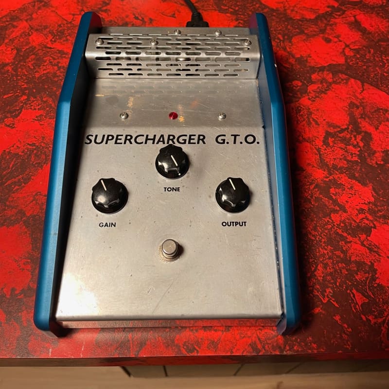 used 2001-2007yr Ser#429 Soldano SUPERCHARGER G.T.O Blue - Effect Pedal