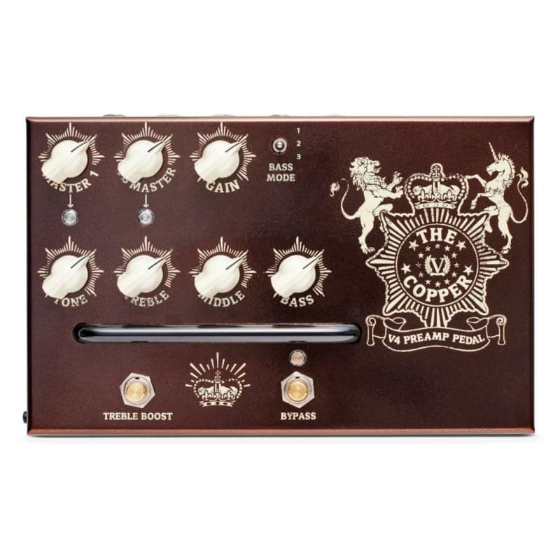 new Victory Amplification V4 The Pedal Preamp Copper - Effect Pedal