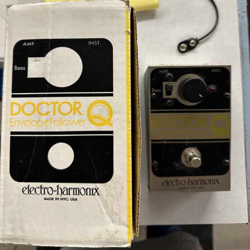 used 2000s Electro-Harmonix Doctor Q Envelope Filter Reissue Silver - Effect Pedal