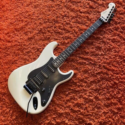 1992 Squier Floyd Rose Series Stratocaster White -        Stratocaster