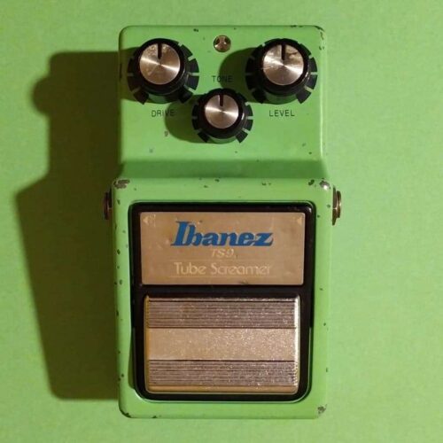 1984 Ibanez TS9 Tube Screamer (Silver Label) Green -       Tube