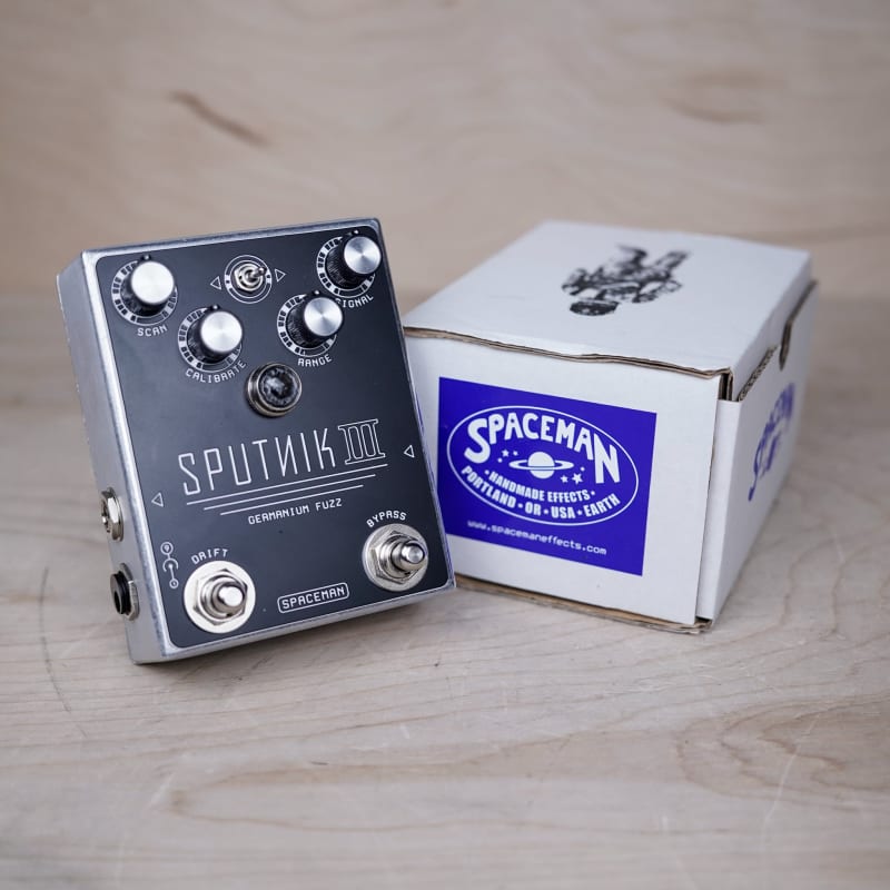 used Spaceman Sputnik III Gemanium Fuzz Black Edition - Effect Pedal