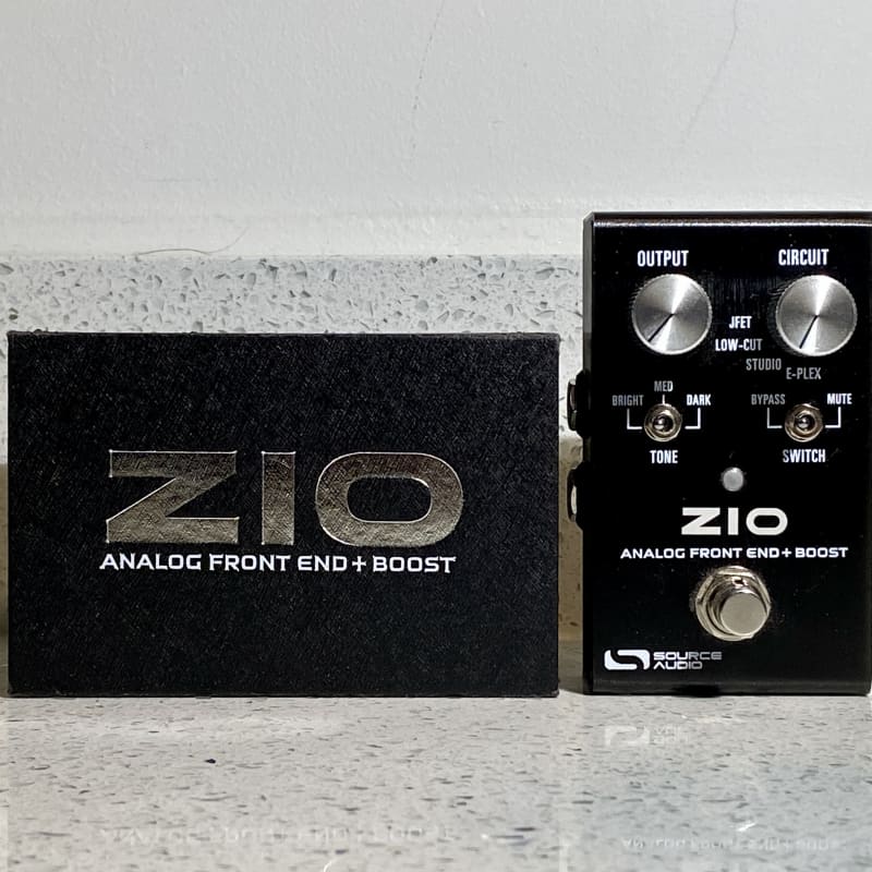 used ~2020 Source Audio ZIO Analog Front End + Boost Black - Effect Pedal