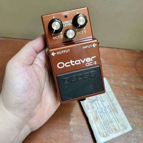 1982 - 1984 Boss OC-2 Octaver (Black Label) Brown -        Octave