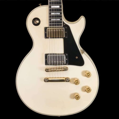 1990 Gibson Les Paul Custom Alpine White -         Les Paul