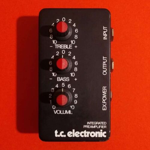 used 1990s TC Electronic Integrated Preamplifier Black - Effect Pedal