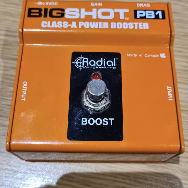 used 2010s Radial BigShot PB1 Orange – Effect Pedal