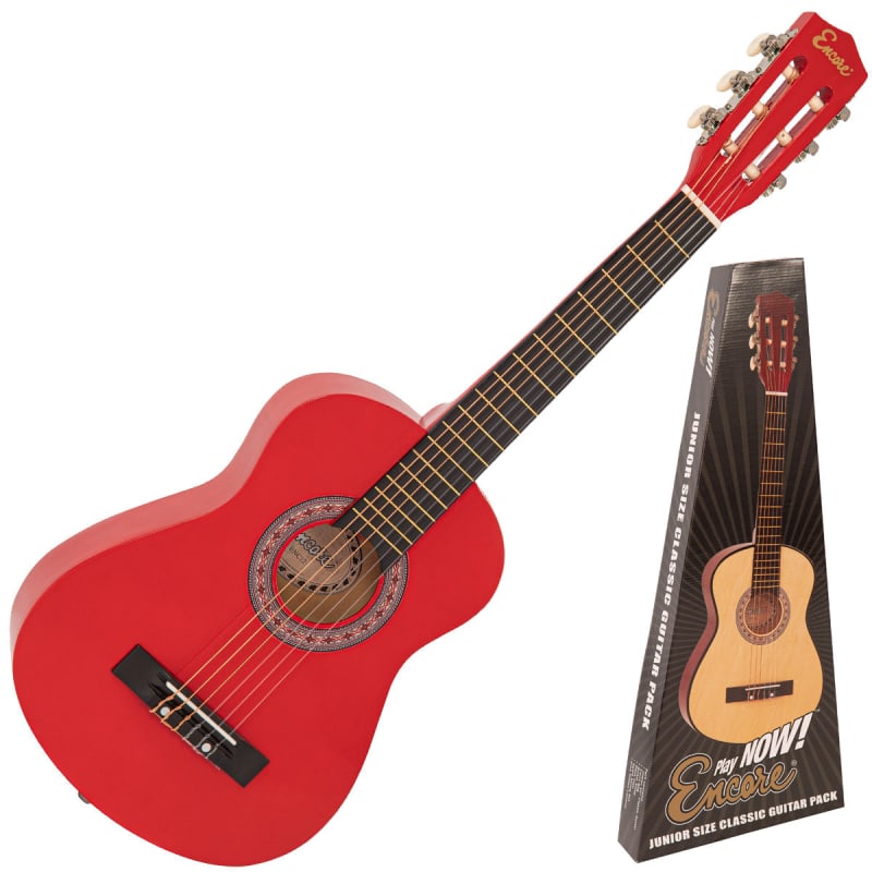 Encore Encore 1/2 Size Junior Guitar Pack ~ Metallic Red - £44.16 new Guitar