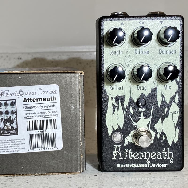 used ~2020 EarthQuaker Devices Afterneath V2 none - Effect Pedal