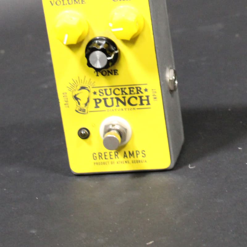 used 2010s Greer Sucker Punch Yellow - Effect Pedal