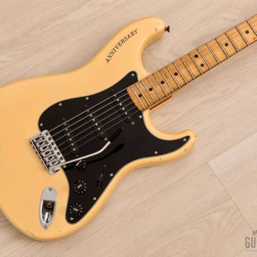 1980 Fender 25th Anniversary Stratocaster Pearl White -        Stratocaster