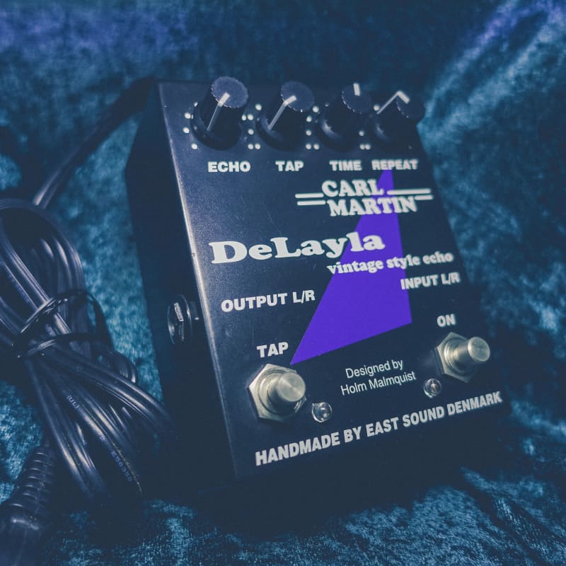 used 2000s Carl Martin DeLayla Black - Effect Pedal