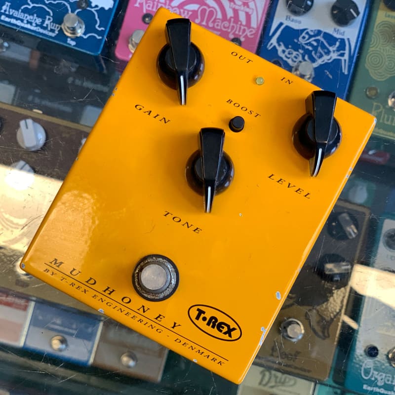 used 2000s T-Rex Mudhoney DC Yellow - Effect Pedal