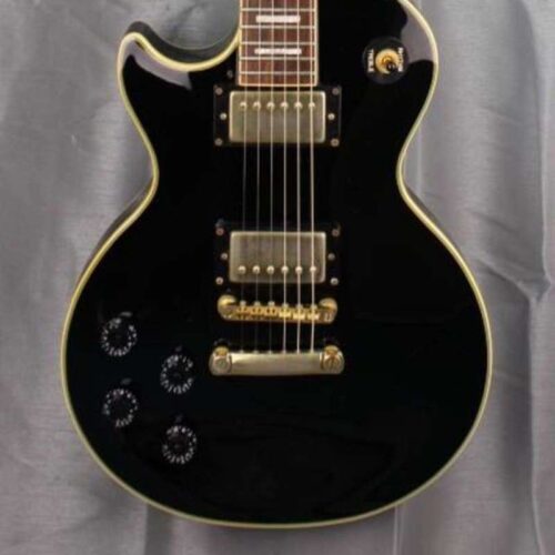 2004 Epiphone by GIBSON Les Paul CUSTOM LH "gaucher" Black -         Les Paul