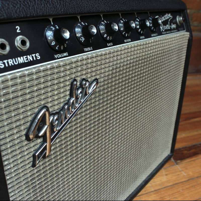 1964 – 1967 Fender Princeton Reverb 12-Watt 1×10″ Guitar Combo… –         Vintage